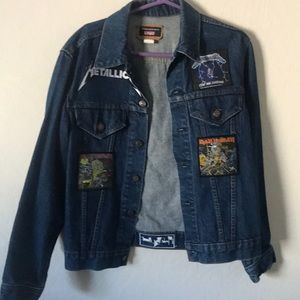 Blue denim jacket small (42L)